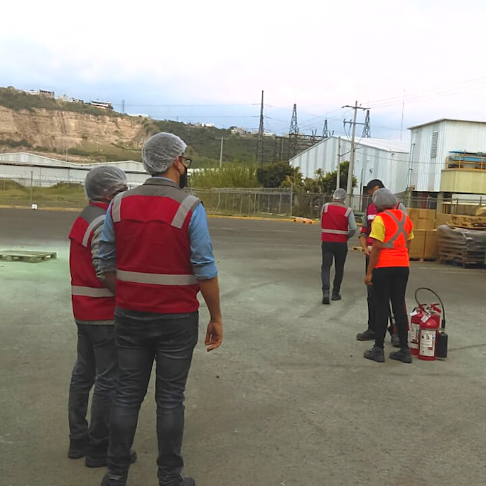 equipo contra incendio