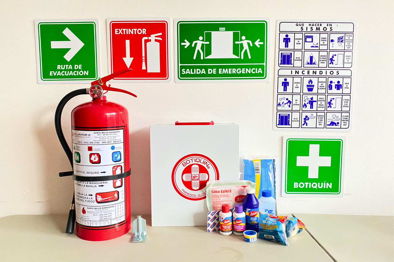 Qué revisar durante una inspección visual de equipos contra incendio
